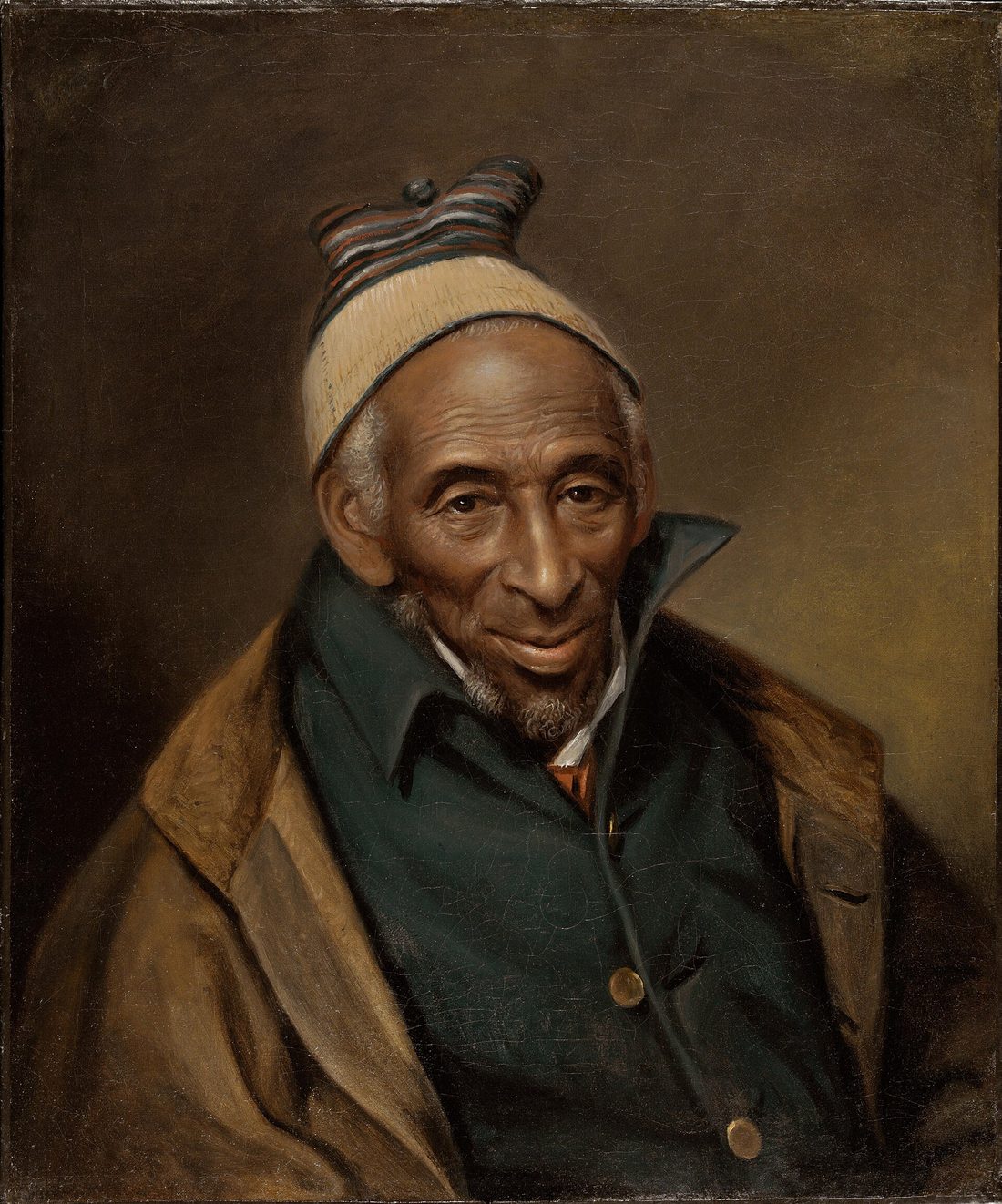 Yarrow Mamout, oil portrait by Charles Willson Peale, 1819.